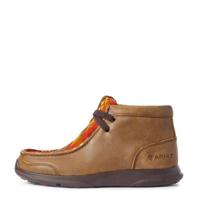 Ariat Spitfire Kahverengi Western Csizma Çocuk (25778-745)